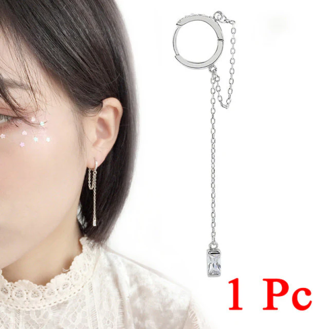 1PC New Fashion Gold Color Moon Star Clip Earrings Ear Cuff - Image 17