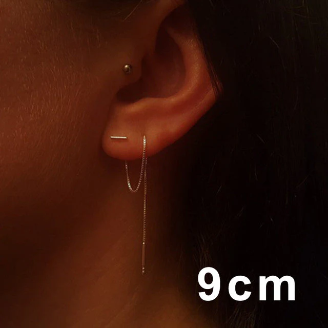 1PC New Fashion Gold Color Moon Star Clip Earrings Ear Cuff - Image 21